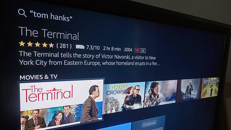 Searching from an Amazon Echo works well, though Amazon’s services are prioritized.